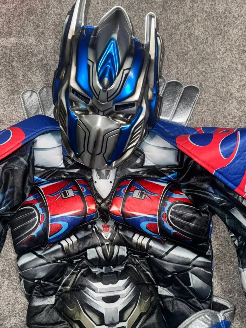 Boys Optimus Prime Transformers Halloween Costume Size Medium 7-8